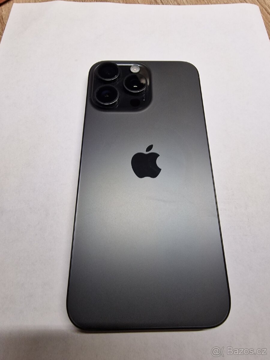 iPhone 15 pro Max 256gb Černý Titan, TOP STAV - 3