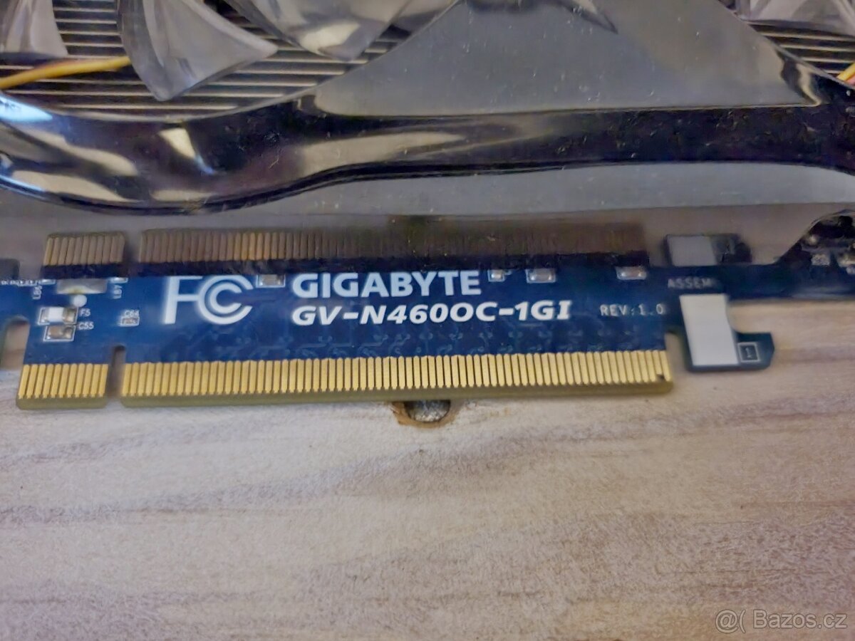 Gigabyte GeForce GTX 460 OC GPU 1GB GDDR5 - 3