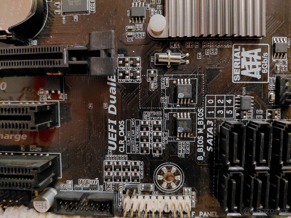 Základní deska GA-970A-DS3P - AM3+, CPU AMD FX-6300, chladič - 3