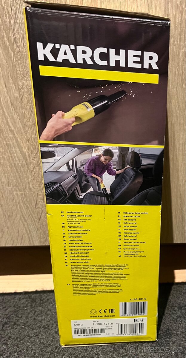 Nový vysavač Karcher CVH 2 - 3