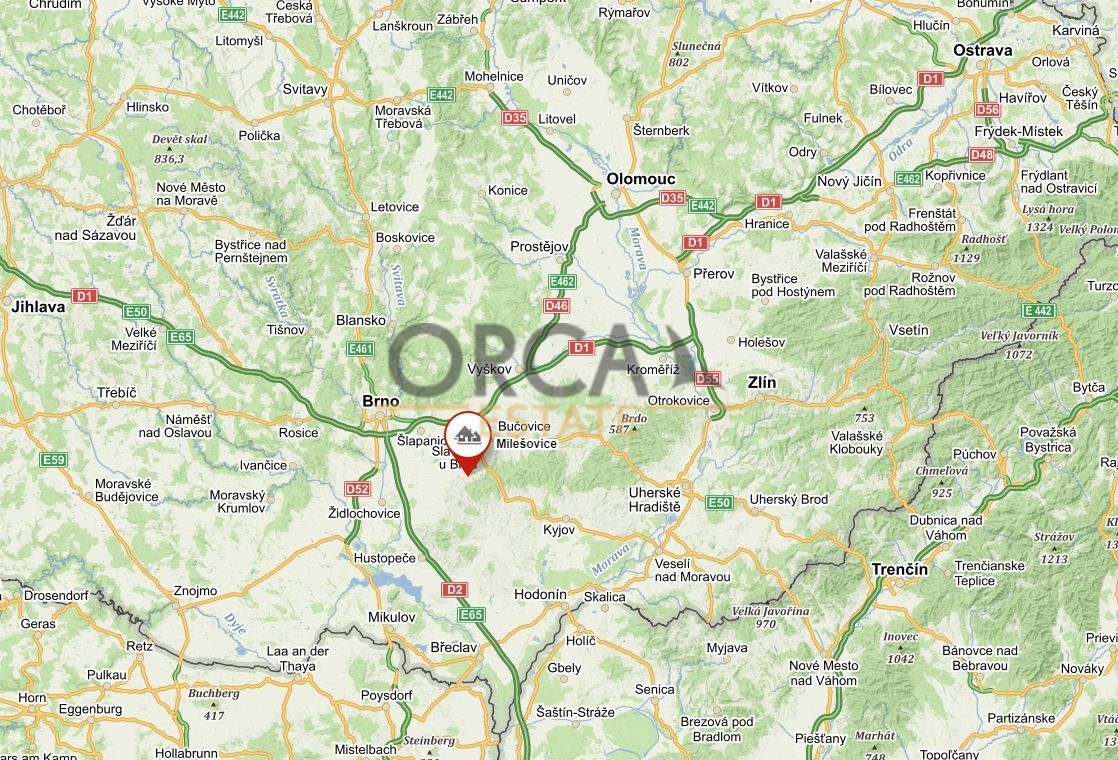 Prodej zajímavých pozemků 1764 m2 v k.ú. Milešovice - 3