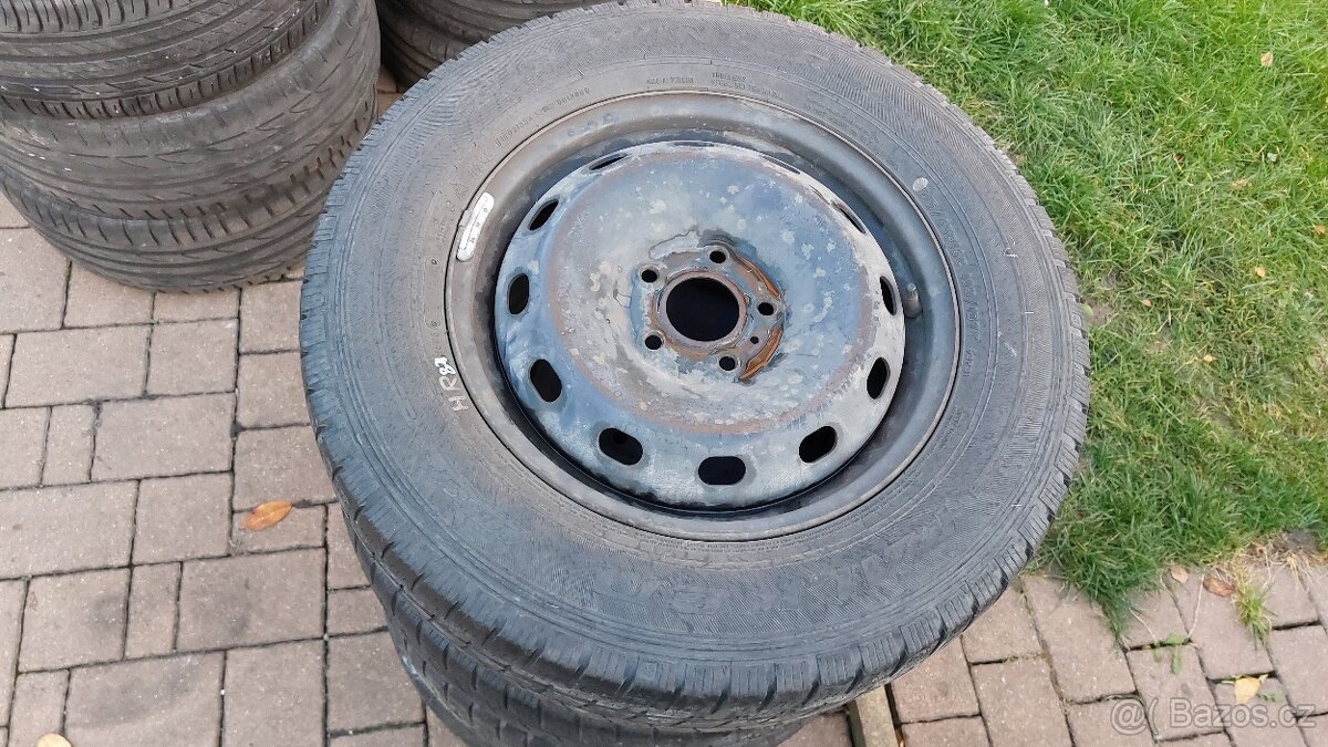 Kola zimní 16", TRAFIC 2, VIVARO, 5x114.3mm pneu 215/65/16C - 3