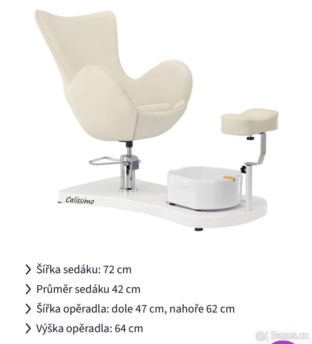 Pedikérské křeslo - 3