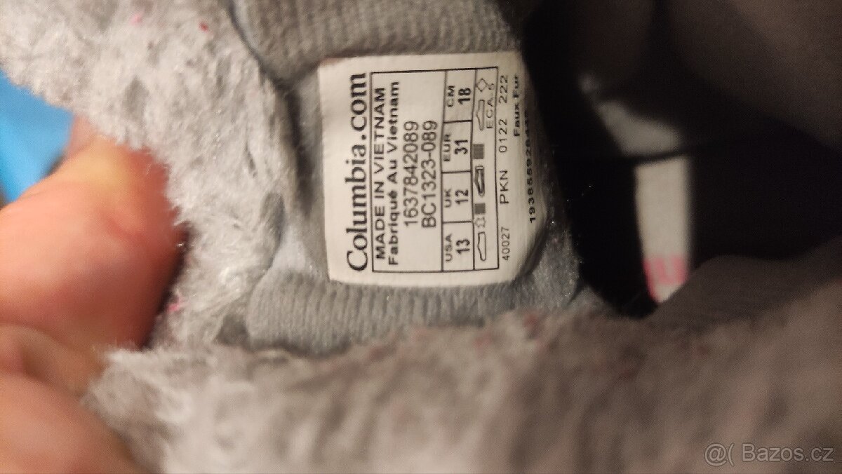 Dětské zimní boty Columbia vel.31 - 3