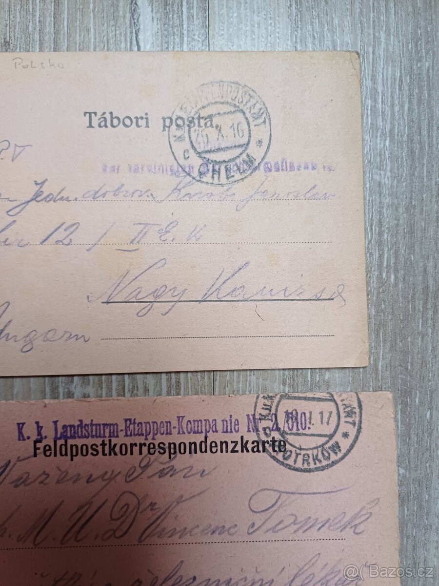 Polní pošta Feldpost Polsko - 3