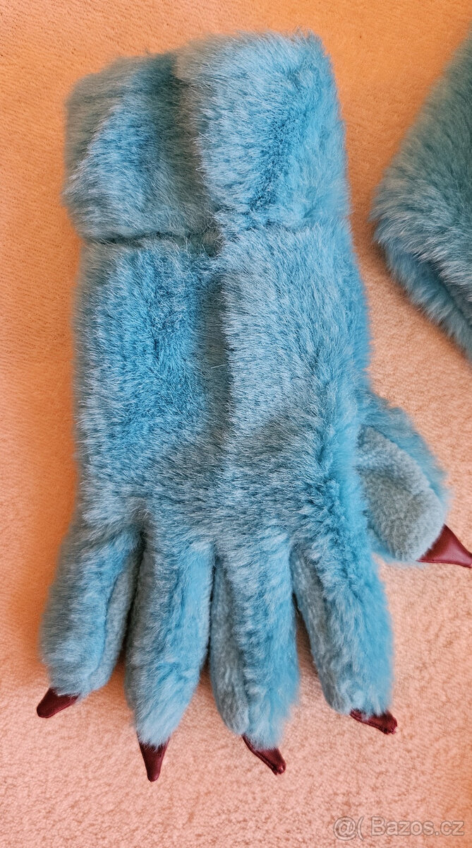 Maska, kostým Příšerky s.r.o. Sullivan, Sully, vel.4-8let - 3