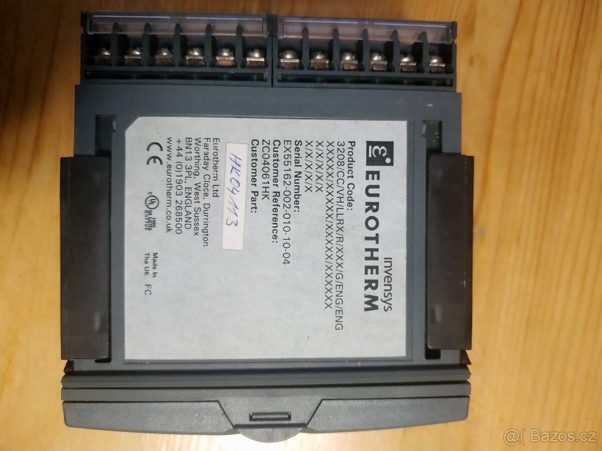 Eurotherm 3208 PID regulátor teploty SSR + relé - 3