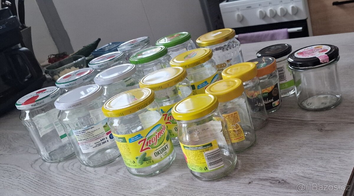 18 ks zavařovací sklenice - 3