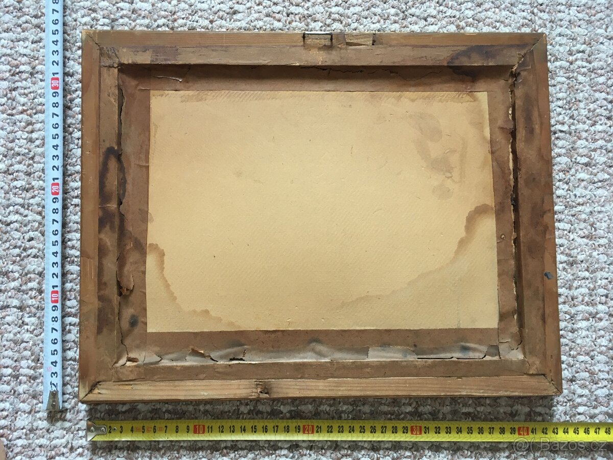 Obraz - Antonín Pauer, cca 42x36 - 3