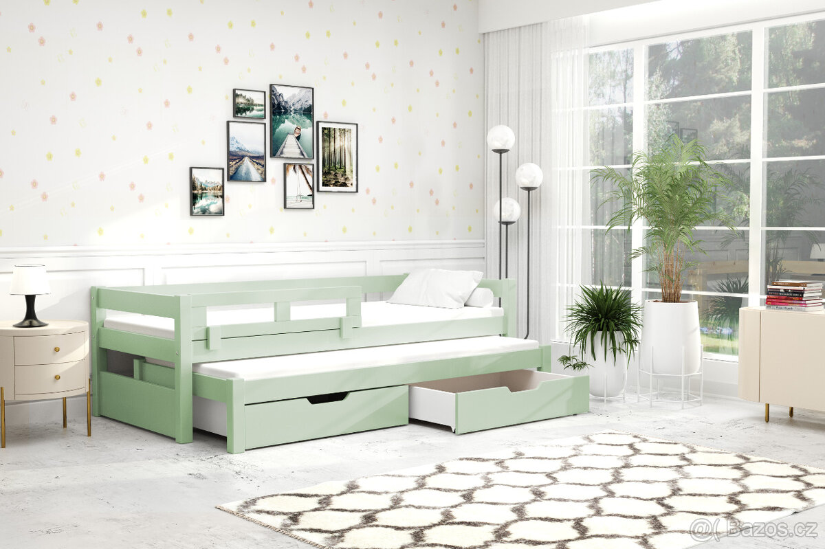 Dětská postel s přistýlkou Tomek 200 x 90 - 3