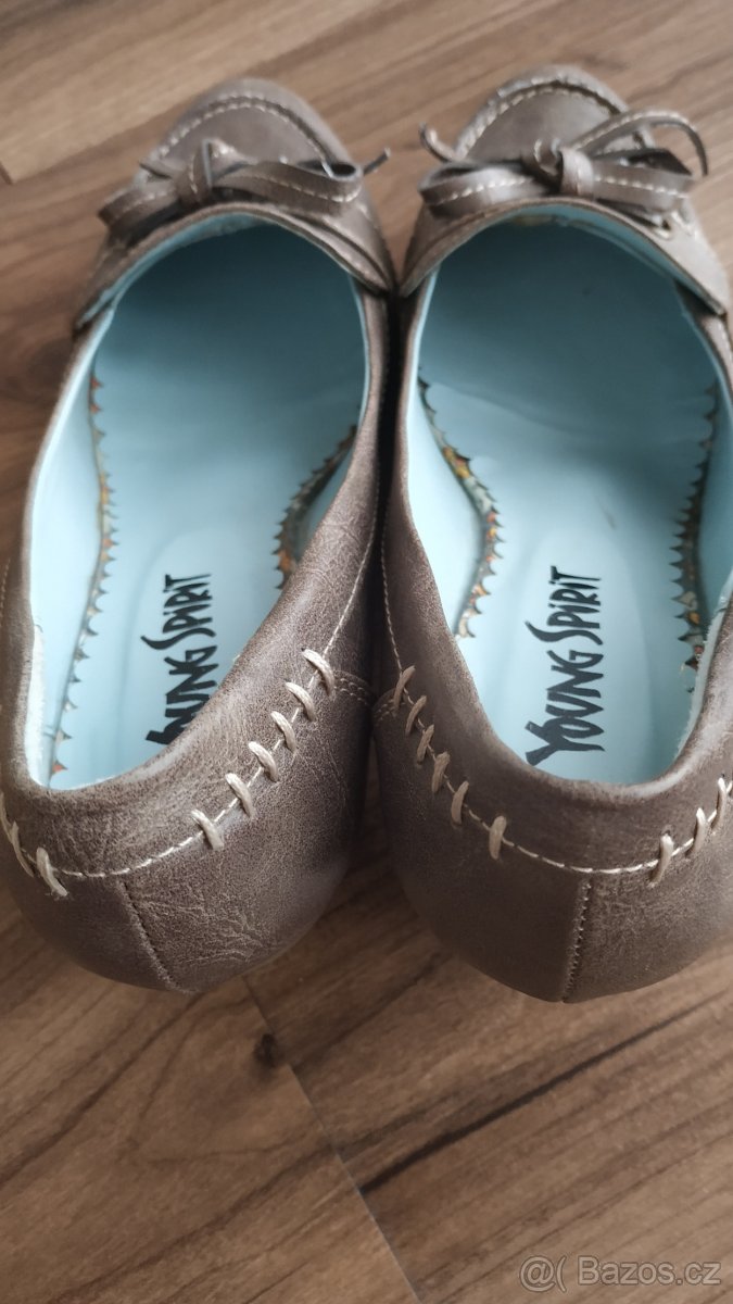 Boty na podpatku vel.38 - 3