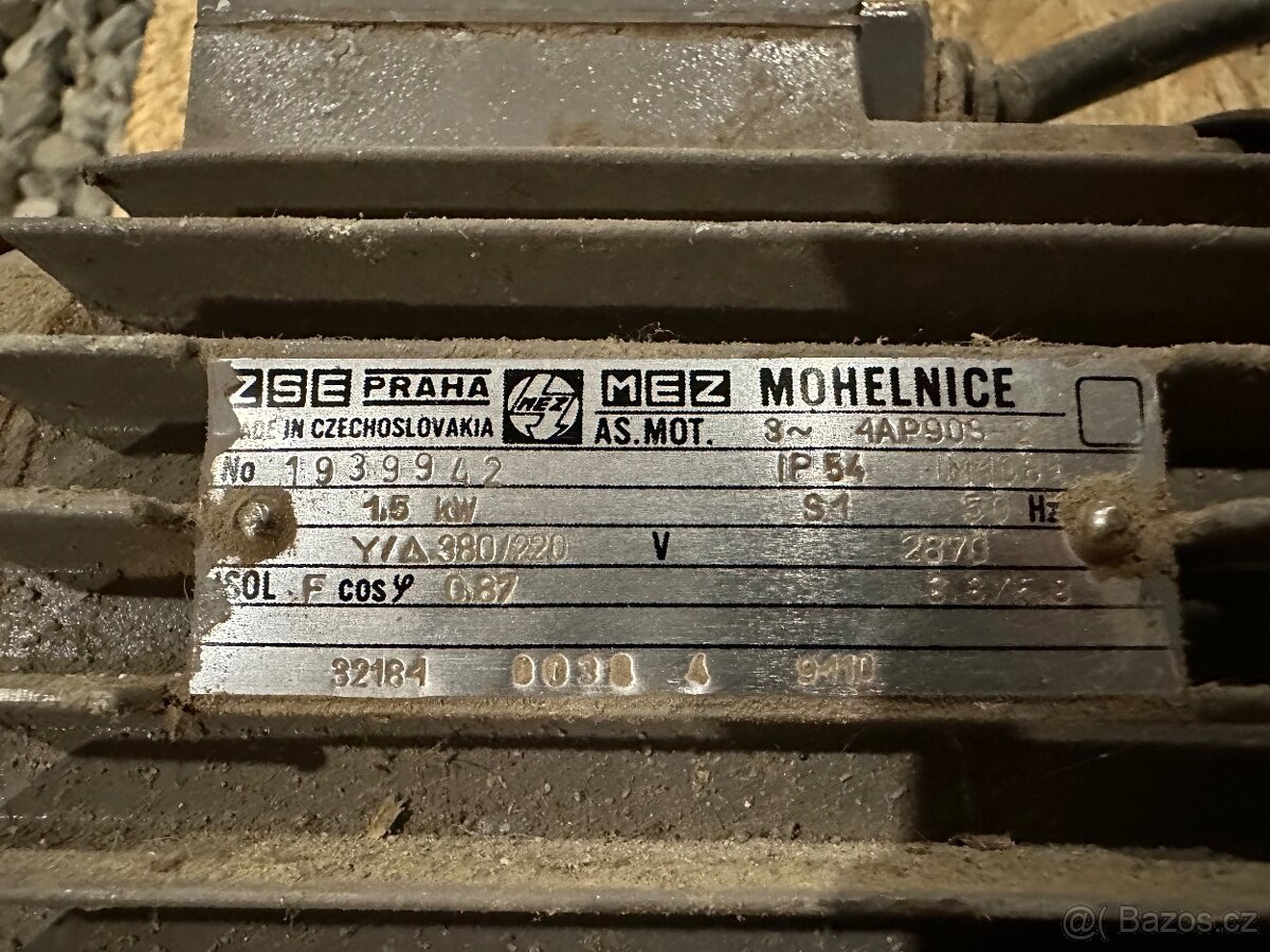 Motor 1,5 kW - 3