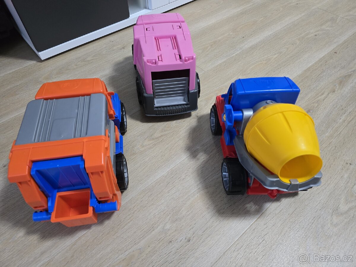 Popelář, míchačka a přepravník na koně - 3
