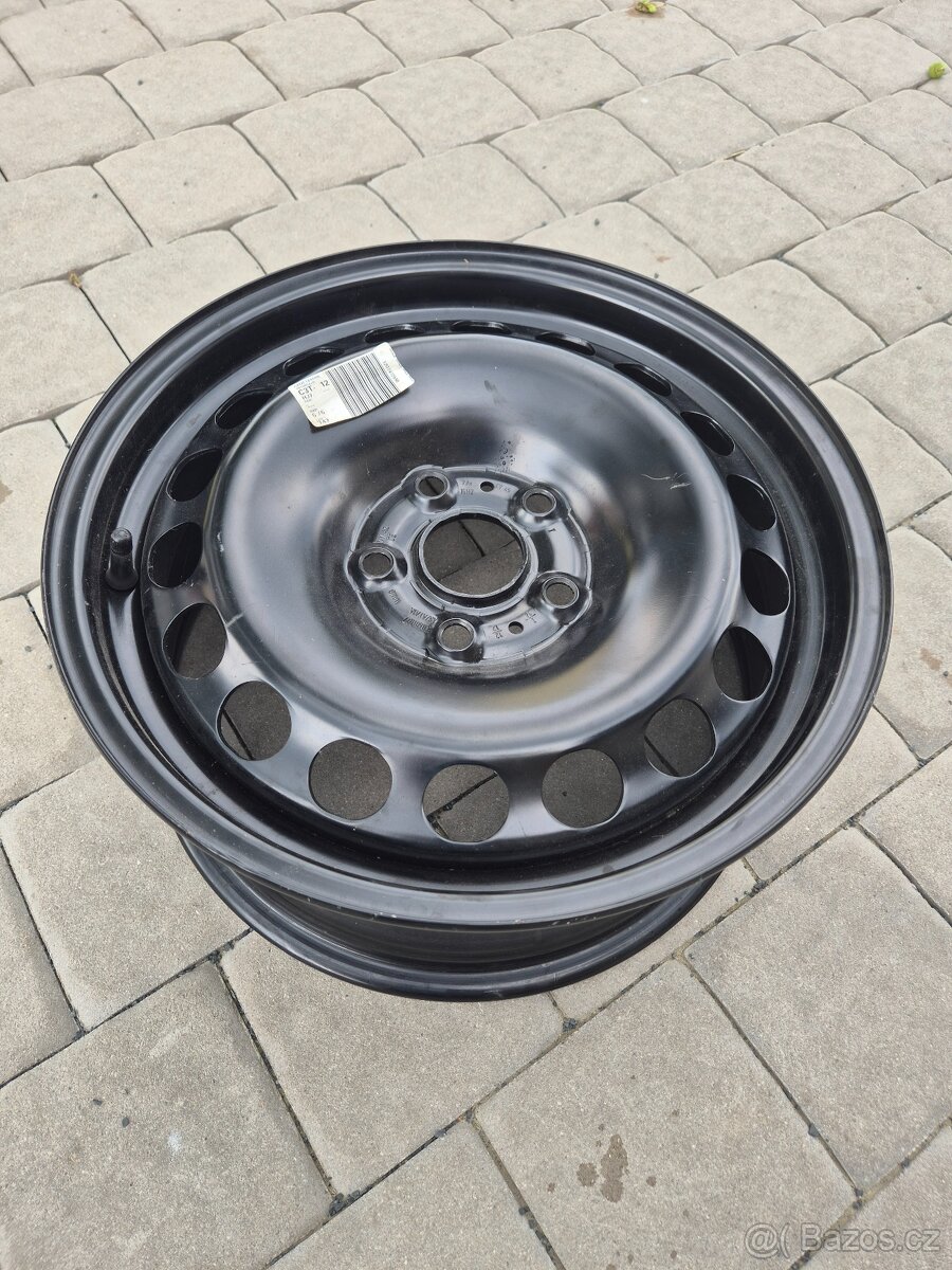Plechový disk VW 7Jx16H2 ET45 - 3