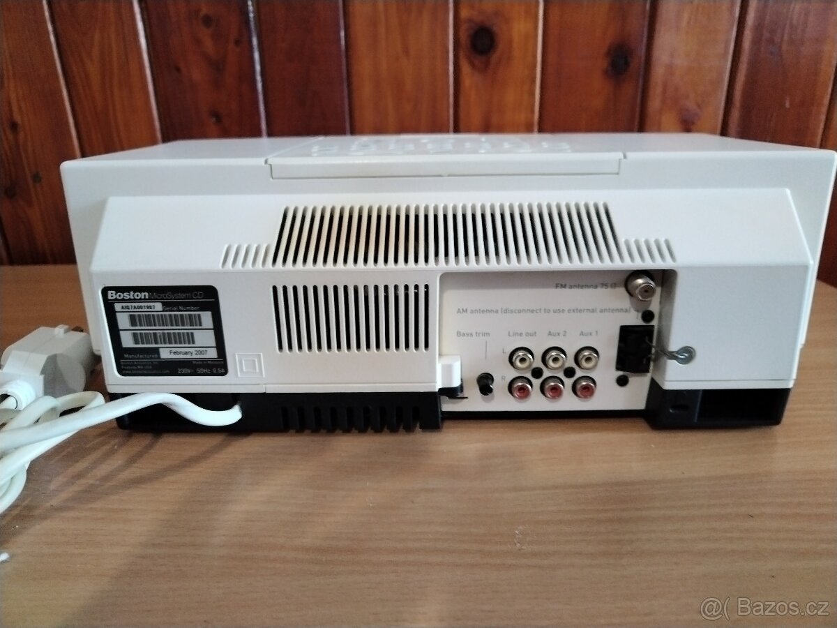 Radio Boston Acoustics mikrosystém CD - 3
