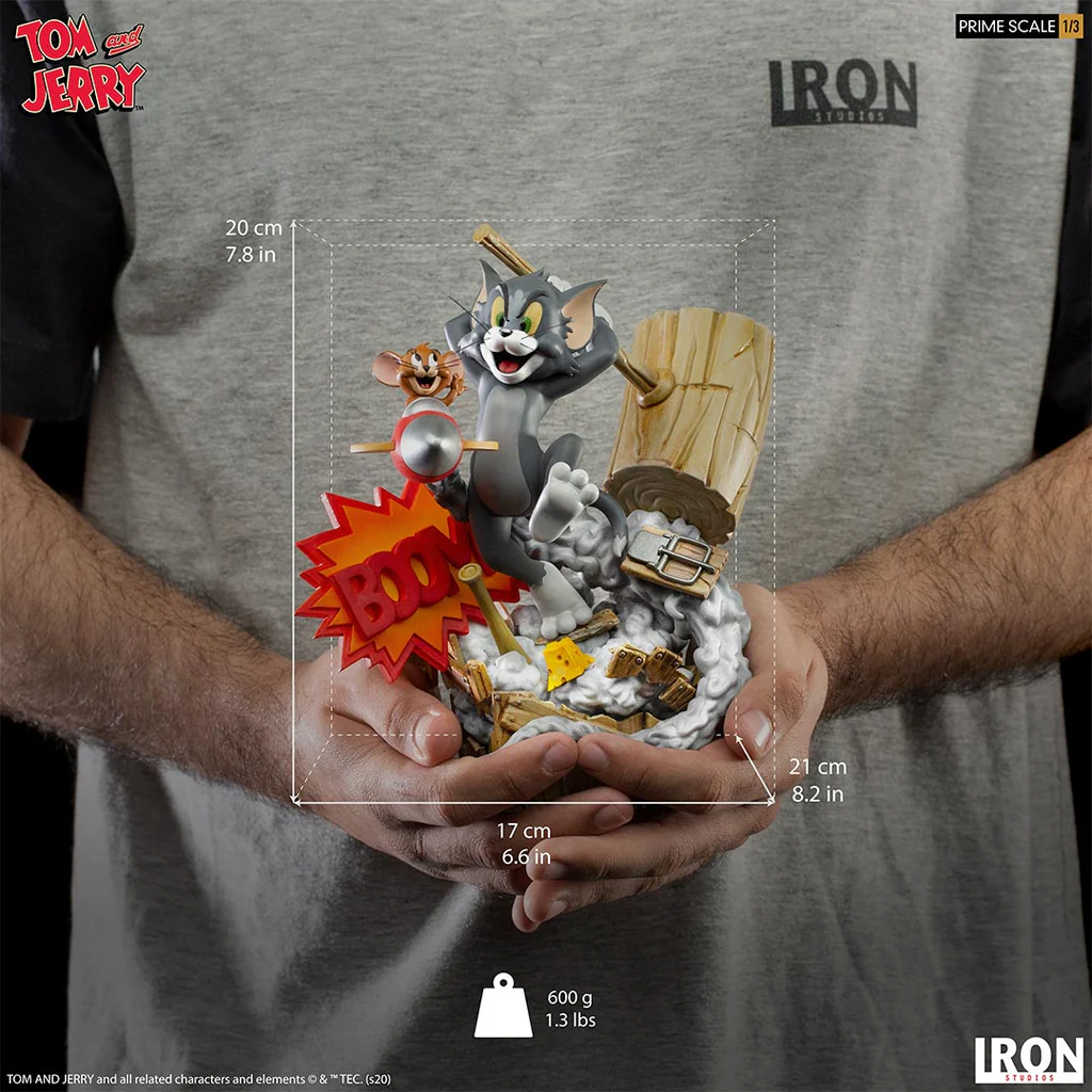 Tom & Jerry Iron studios soška , figurka - 3