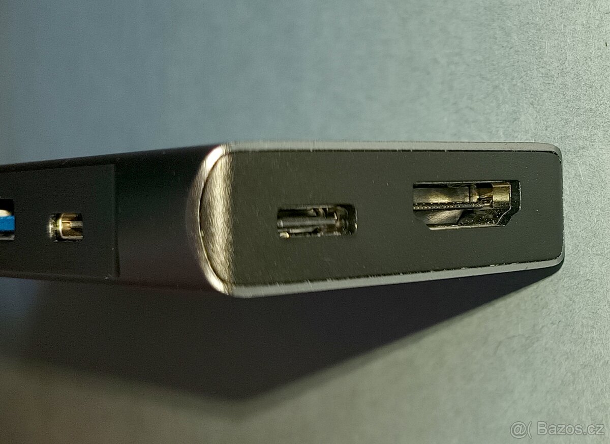 USB-C 100W PD M.2 NVMe dock SD/TF card reader USB 3.0 hub - 3