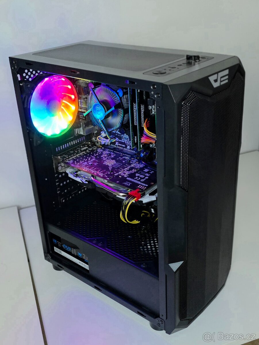 Herní PC, Intel i5-4590, RX 570, 16GB RAM, SSD - 3