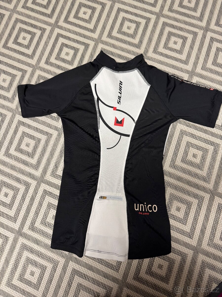 Cyklodres dámský SILVINI černobílý - 3