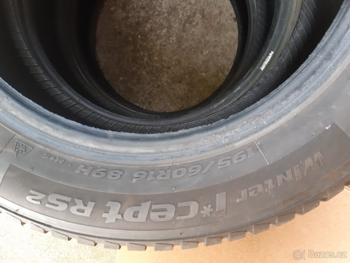 Prodám sadu zimních pneu Hankook - 3
