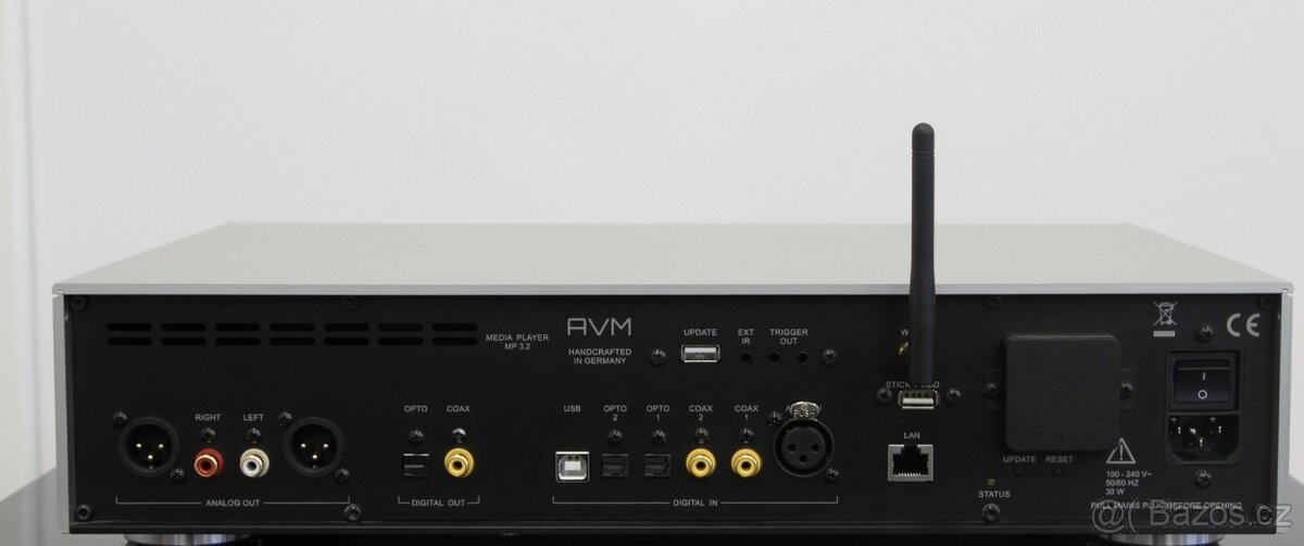 AVM Evolution MP 3.2 High-End Streamer a CD přehrávač - 3