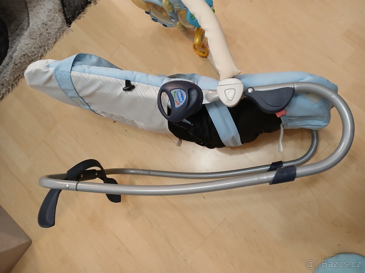 Polohovací houpací melodické lehátko chicco - 3