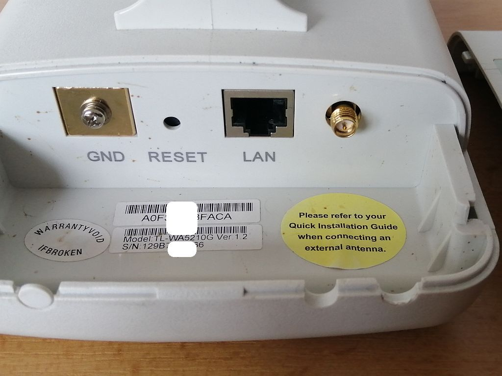 Přístupový bod TL-WA5210G (WiFi router) - 3