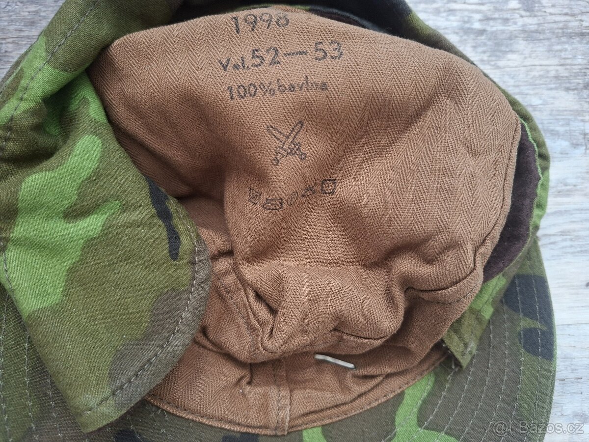 Maskáčové čepice AČR - 3