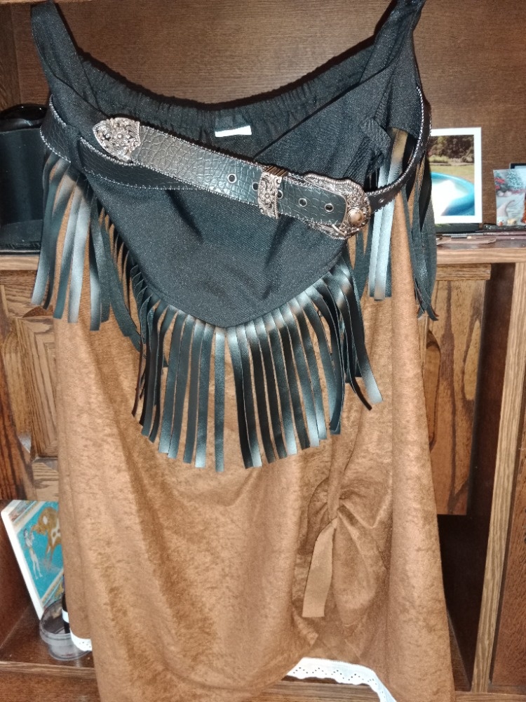 Westernový country dámský kostym - 3