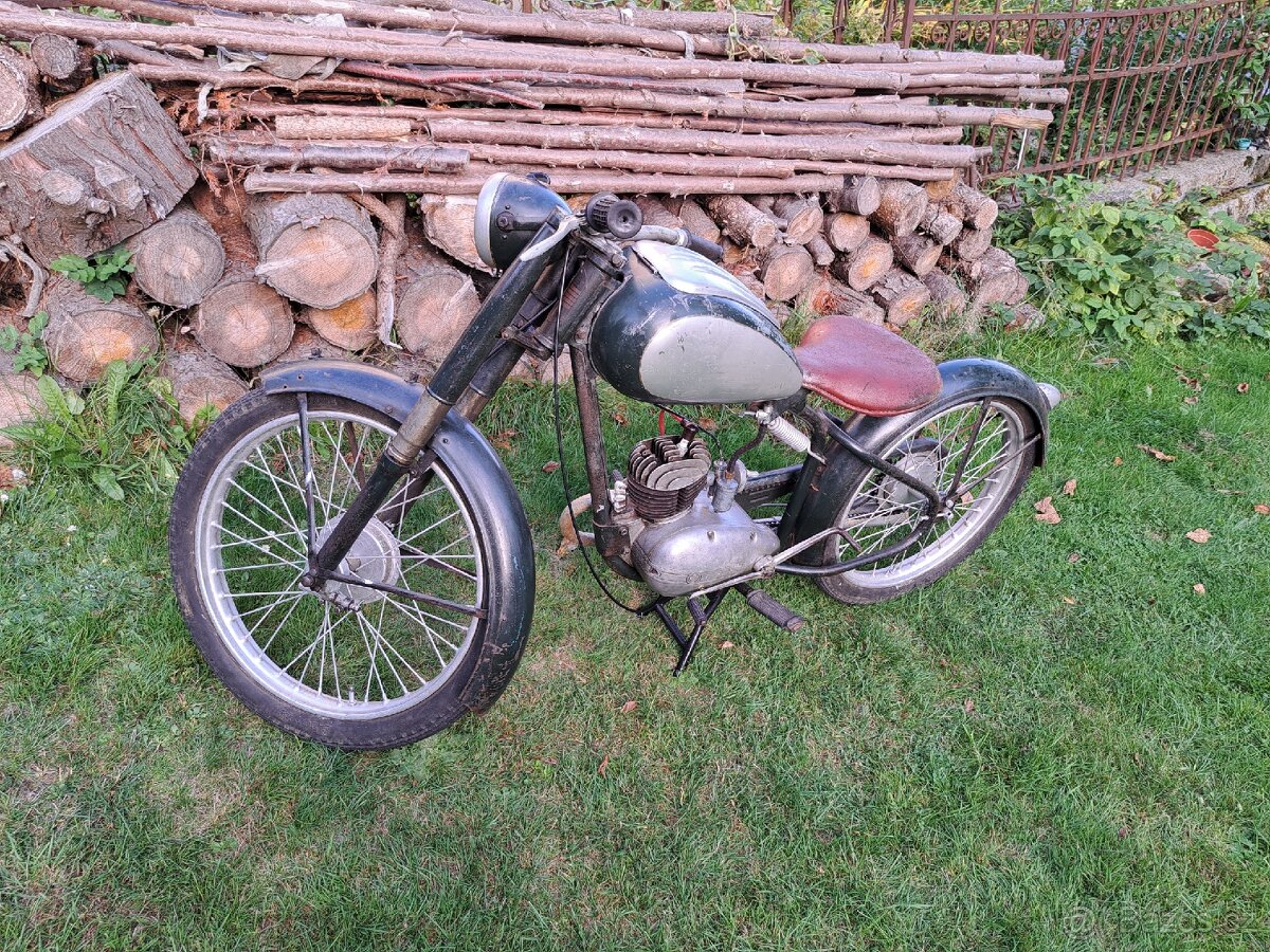 MANET M90 DVOUPÍST, RV. 1949, BEZ TP- NOVÁ CENA - 3