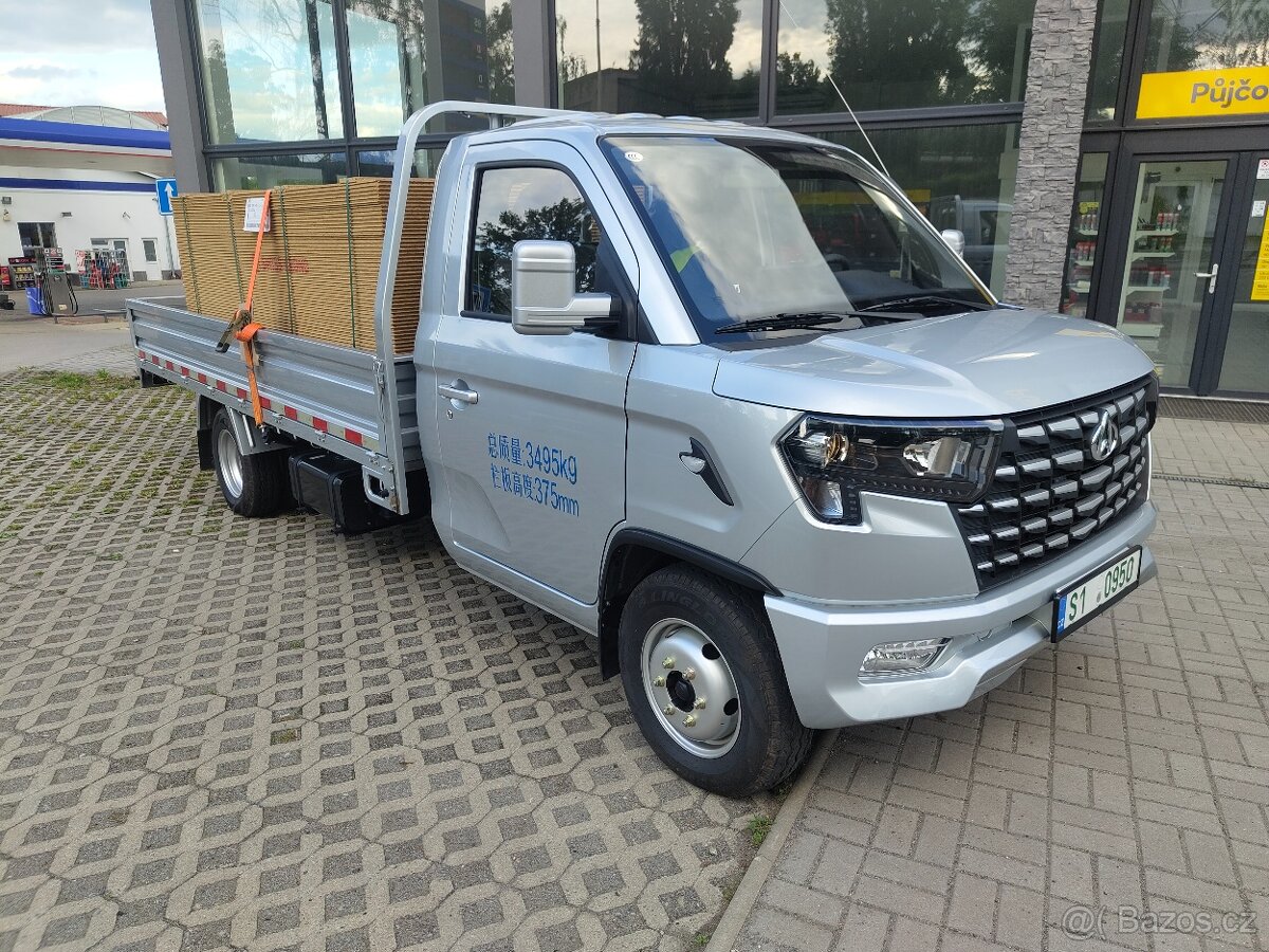Changan T50 valník 6 palet nostnost 2,2t /3,5t LPG" - 3