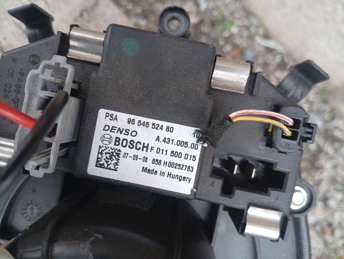 CITROEN C4 PICASSO, BERLINGO VENTILÁTOR TOPENÍ - 3