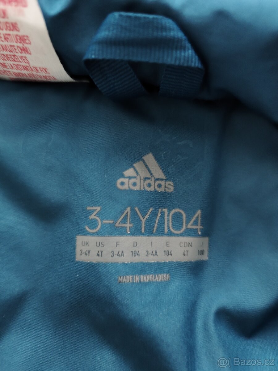 Dětská zimní bunda Adidas vel. 104 (3–4 roky) - 3