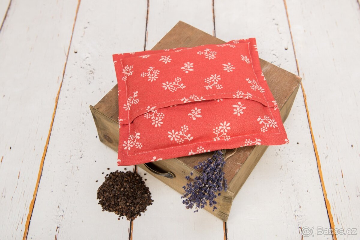 Nahřívací pohankový polštářek s levandulí - 3