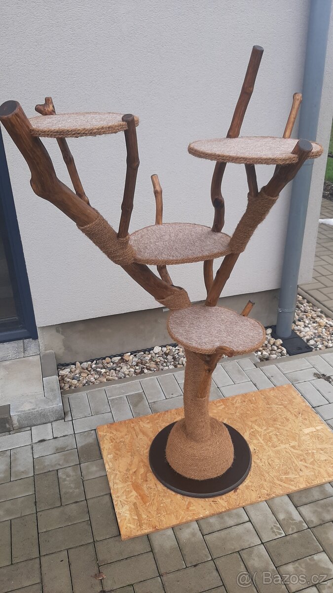 Kocici strom - škrabadlo pro kocky - 3