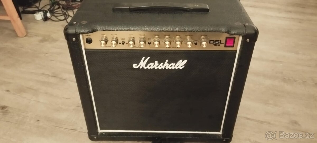 Kytarové kombo Marshall DSL 15C lampové, celolampové kombo - 3