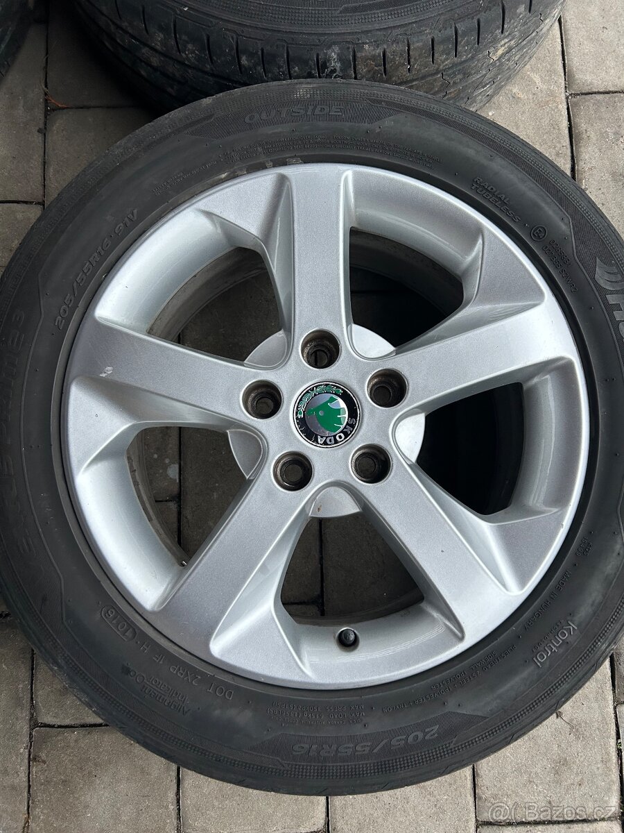 Original alu kola Skoda - 3