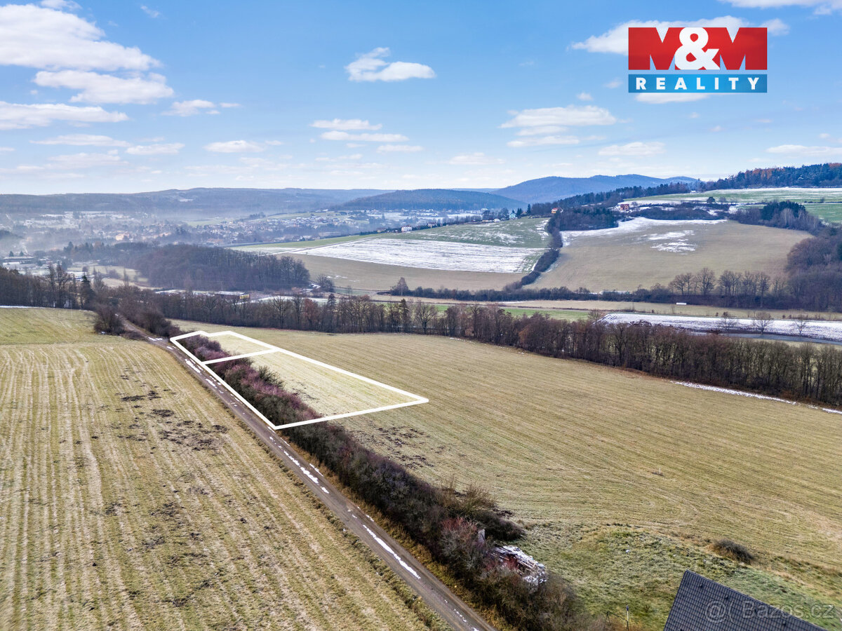 Prodej pozemku, 2492 m², Jince - 3