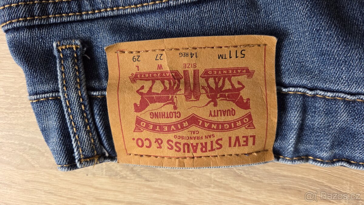 Levi's 511, W 27 K 29 jeans - chlapecké - 3