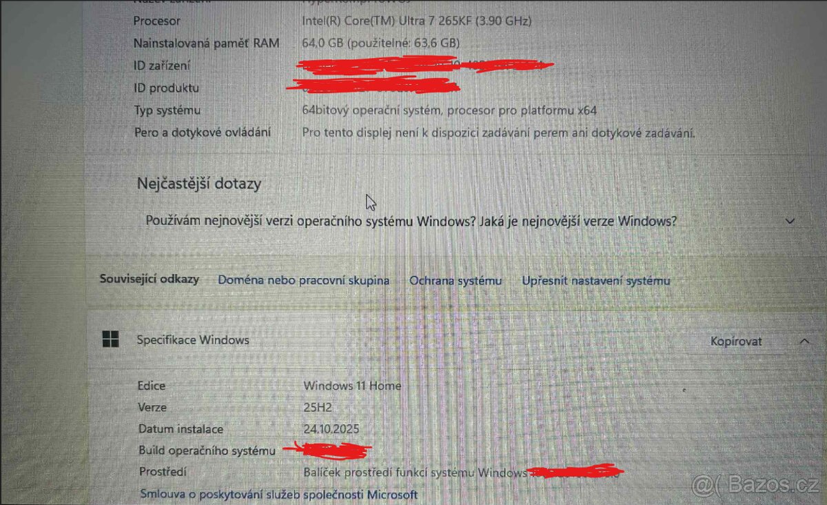 PC RTX 5070 TI, Core ultra 7 265 KF, 64 GB RAM DDR5 - 3