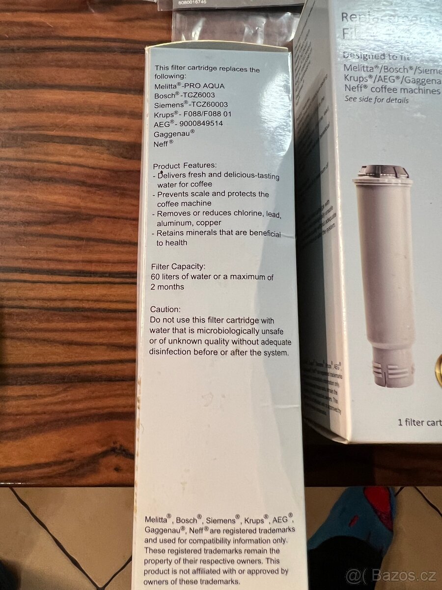 Filtr na vodu do káovaru - 3