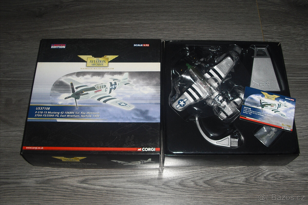 4 ks kovové modely letadel 1/72 - 3