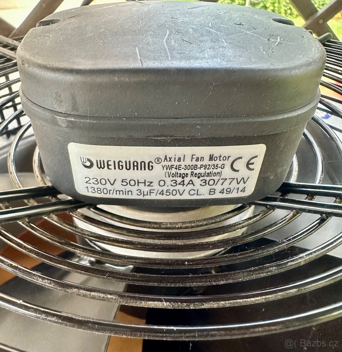 Průmyslový ventilátor axiální Vulkán VKN 300 - regulátorRVS - 3