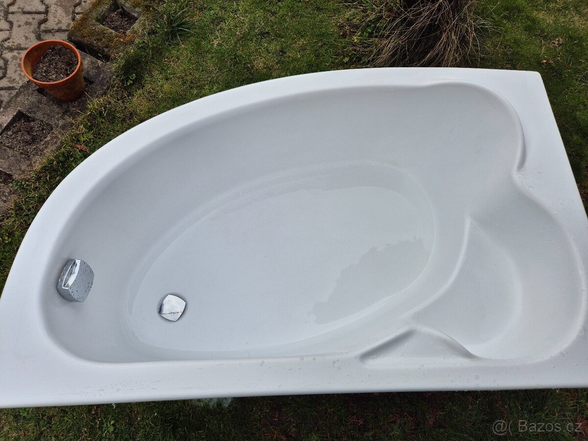 Rohová vana 140x90 - 3