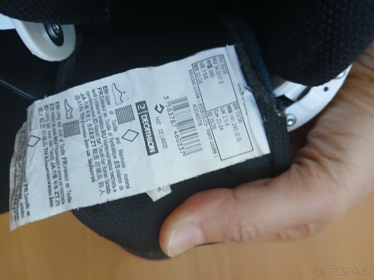 Kolečkové brusle vel. 35 - 38 - 3