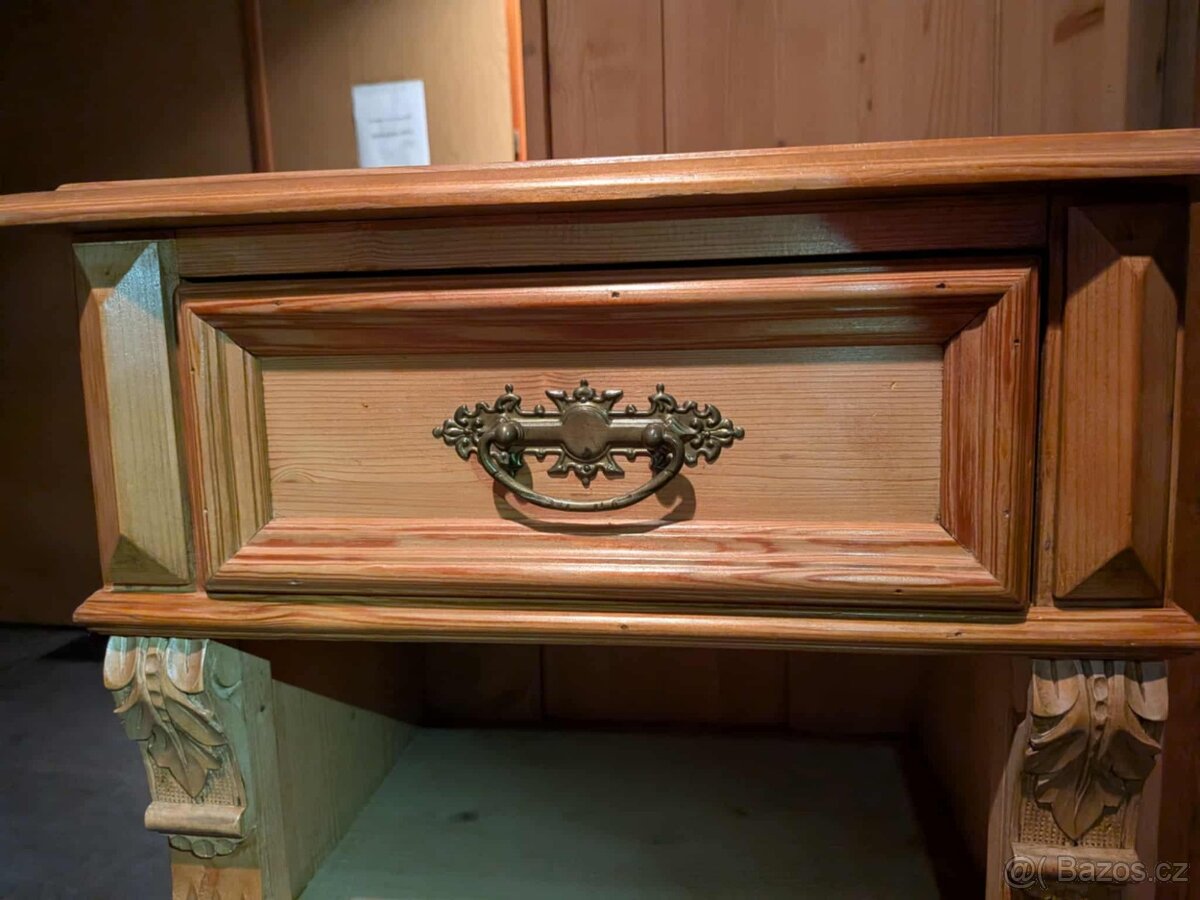 Předsíňová sestava / botník z masivu – ruční truhlářská prác - 3