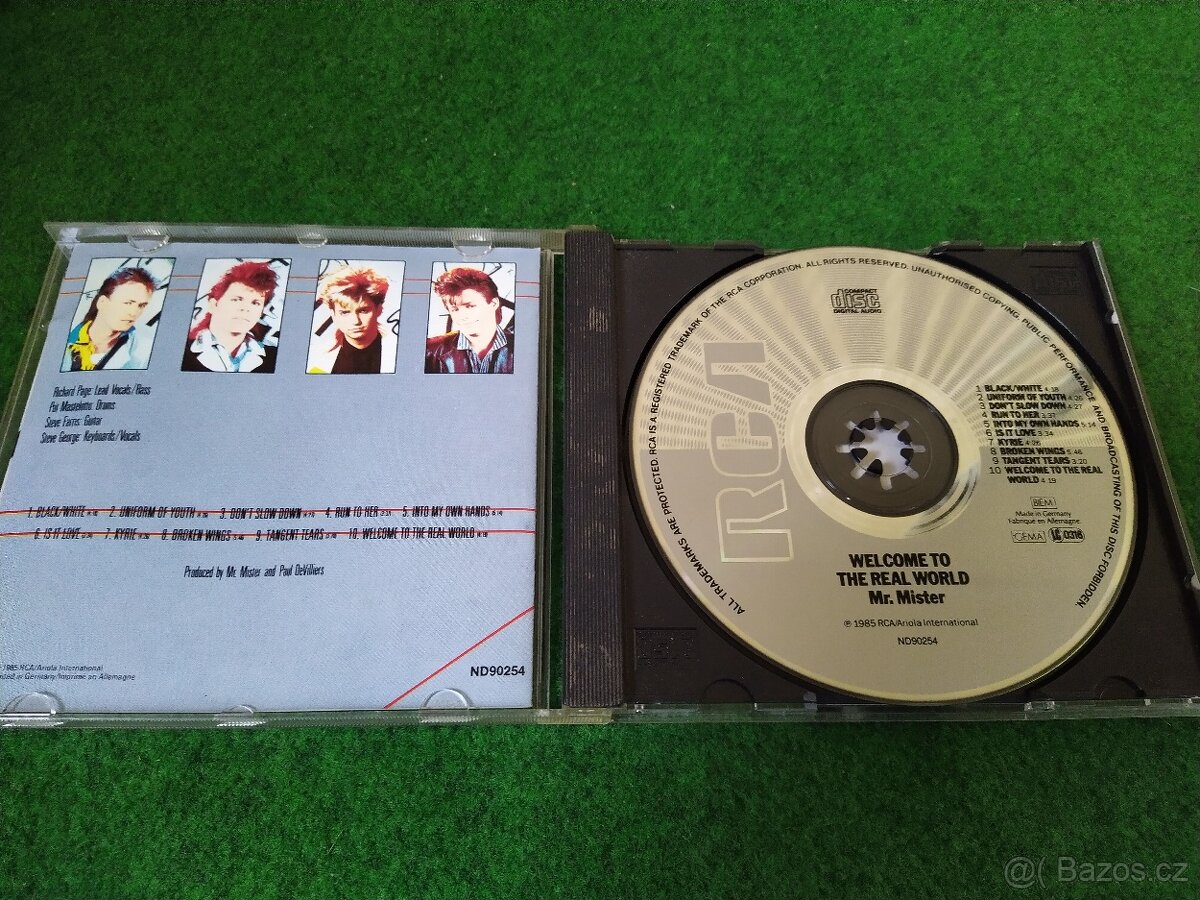 Rezervace CD Mr. Mister - Welcome To The Real World - 3