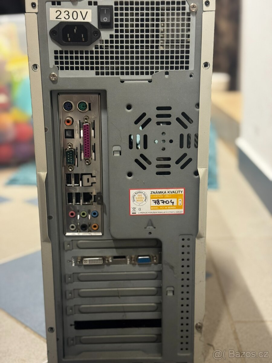 Stolní počítač – funkční sestava Intel, Gigabyte, GPU, DDR2 - 3