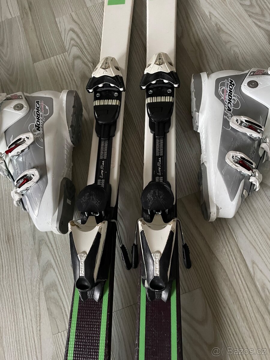 Lyže 160 cm + lyžáky 41-42 - 3
