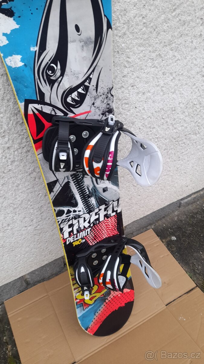 Kvalitní snowboard Firefly 140 cm - 3